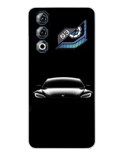 Чехол для ZTE Nubia Neo 3 GT с картинкой «Фары Tesla Night» Чехол для ZTE Nubia Neo 3 GT с картинкой «Фары Tesla Night»