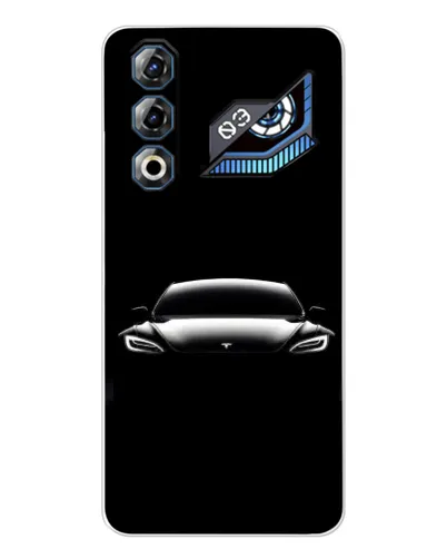 Чехол для ZTE Nubia Neo 3 GT с картинкой «Фары Tesla Night» Чехол для ZTE Nubia Neo 3 GT с картинкой «Фары Tesla Night»