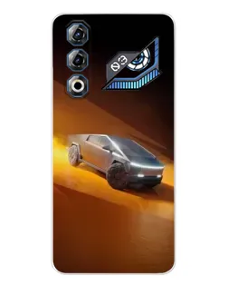 Чехол для ZTE Nubia Neo 3 GT с картинкой «Cybertruck в пустыне» Чехол для ZTE Nubia Neo 3 GT с картинкой «Cybertruck в пустыне»