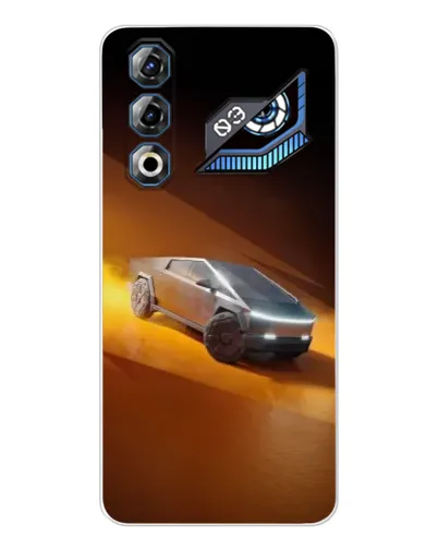 Чехол для ZTE Nubia Neo 3 GT с картинкой «Cybertruck в пустыне» Чехол для ZTE Nubia Neo 3 GT с картинкой «Cybertruck в пустыне»