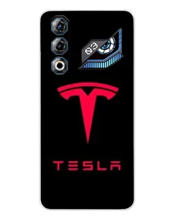 Чехол для ZTE Nubia Neo 3 GT с картинкой «Tesla Red Logo» Чехол для ZTE Nubia Neo 3 GT с картинкой «Tesla Red Logo»