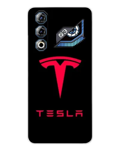 Чехол для ZTE Nubia Neo 3 GT с картинкой «Tesla Red Logo» Чехол для ZTE Nubia Neo 3 GT с картинкой «Tesla Red Logo»