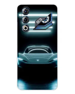Чехол для ZTE Nubia Neo 3 GT с картинкой «Tesla в неоне» Чехол для ZTE Nubia Neo 3 GT с картинкой «Tesla в неоне»