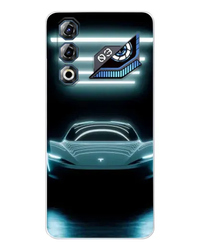 Чехол для ZTE Nubia Neo 3 GT с картинкой «Tesla в неоне» Чехол для ZTE Nubia Neo 3 GT с картинкой «Tesla в неоне»