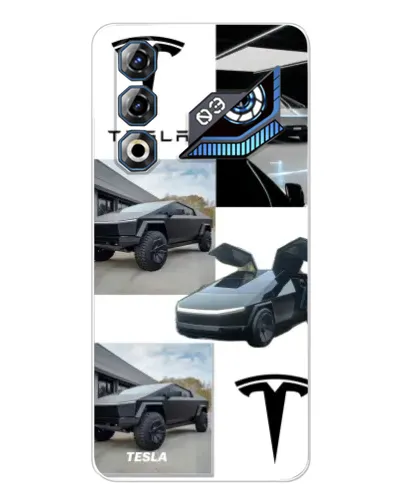 Чехол для ZTE Nubia Neo 3 GT с картинкой «Коллаж Cybertruck Tesla» Чехол для ZTE Nubia Neo 3 GT с картинкой «Коллаж Cybertruck Tesla»