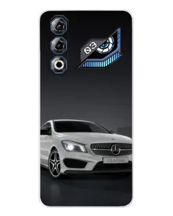 Чехол для ZTE Nubia Neo 3 GT с картинкой «Mercedes AMG GT Silver»