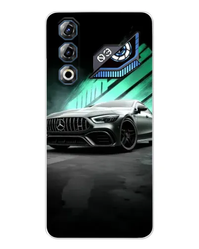 Чехол для ZTE Nubia Neo 3 GT с картинкой «Темный Mercedes AMG»