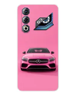 Чехол для ZTE Nubia Neo 3 GT с картинкой «Розовый Mercedes AMG»