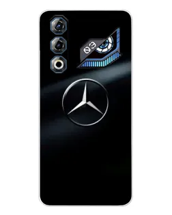 Чехол для ZTE Nubia Neo 3 GT с картинкой «Mercedes на металле»