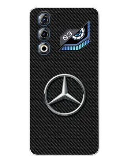 Чехол для ZTE Nubia Neo 3 GT с картинкой «Карбоновый Mercedes стиль»