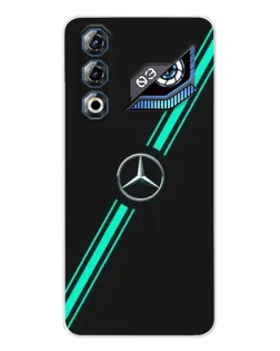 Чехол для ZTE Nubia Neo 3 GT с картинкой «Спортивные линии Mercedes»