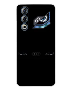 Чехол для ZTE Nubia Neo 3 GT с картинкой «Audi — световой подпись»