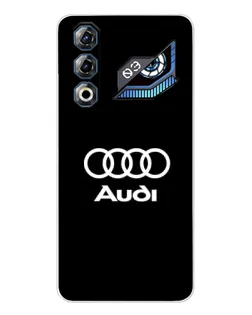 Чехол для ZTE Nubia Neo 3 GT с картинкой «Классическое лого Audi»