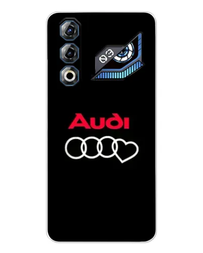 Чехол для ZTE Nubia Neo 3 GT с картинкой «Логотип Audi Heart»