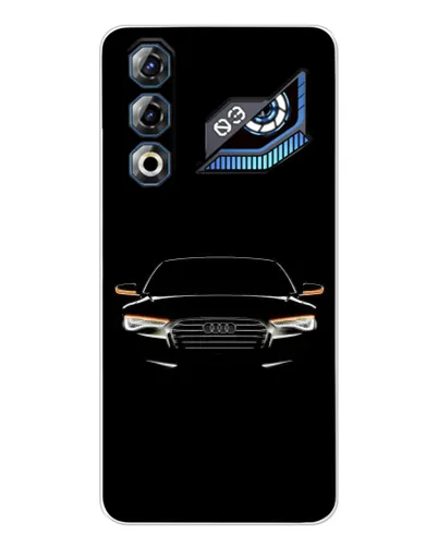 Чехол для ZTE Nubia Neo 3 GT с картинкой «Audi — ночной контур»