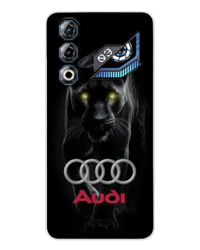 Чехол для ZTE Nubia Neo 3 GT с картинкой «Пантера и Audi»