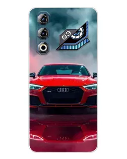 Чехол для ZTE Nubia Neo 3 GT с картинкой «Audi RS — красный стиль»