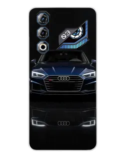 Чехол для ZTE Nubia Neo 3 GT с картинкой «Audi — ночное отражение»