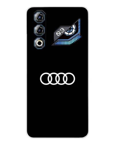 Чехол для ZTE Nubia Neo 3 GT с картинкой «Audi White Logo»
