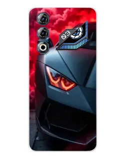 Чехол для ZTE Nubia Neo 3 GT с картинкой «Lamborghini красное сияние»