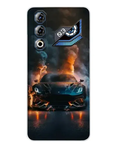 Чехол для ZTE Nubia Neo 3 GT с картинкой «Lamborghini дымная эстетика»