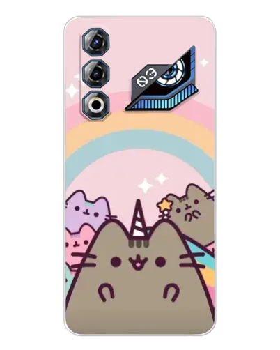 Чехол для ZTE Nubia Neo 3 GT с картинкой «Единорог Pusheen»