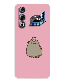 Чехол для ZTE Nubia Neo 3 GT с картинкой «Pusheen сердце» Чехол для ZTE Nubia Neo 3 GT с картинкой «Pusheen сердце»