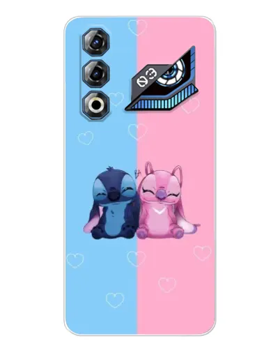 Чехол для ZTE Nubia Neo 3 GT с картинкой «Stitch и Angel Love» Чехол для ZTE Nubia Neo 3 GT с картинкой «Stitch и Angel Love»