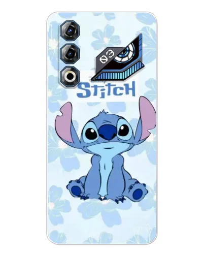 Чехол для ZTE Nubia Neo 3 GT с картинкой «Stitch среди цветов» Чехол для ZTE Nubia Neo 3 GT с картинкой «Stitch среди цветов»