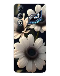 Чехол для ZTE Nubia Neo 3 GT с картинкой «Белые маргаритки макро»