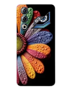 Чехол для ZTE Nubia Neo 3 GT с картинкой «Радужный цветок»