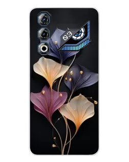 Чехол для ZTE Nubia Neo 3 GT с картинкой «Лиловые цветы грации»