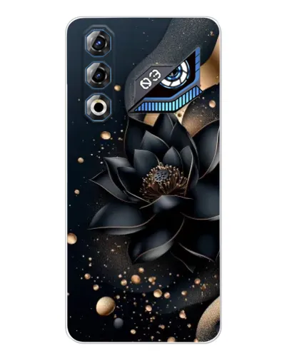 Чехол для ZTE Nubia Neo 3 GT с картинкой «Черный лотос» Чехол для ZTE Nubia Neo 3 GT с картинкой «Черный лотос»