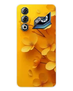 Чехол для ZTE Nubia Neo 3 GT с картинкой «Золотые лепестки»