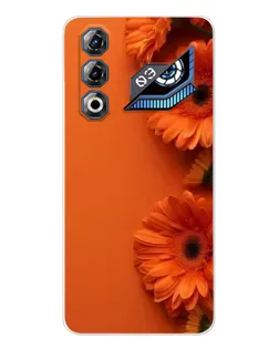 Чехол для ZTE Nubia Neo 3 GT с картинкой «Оранжевые герберы»