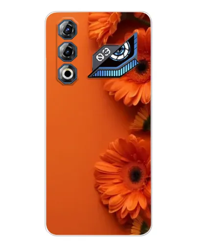 Чехол для ZTE Nubia Neo 3 GT с картинкой «Оранжевые герберы» Чехол для ZTE Nubia Neo 3 GT с картинкой «Оранжевые герберы»