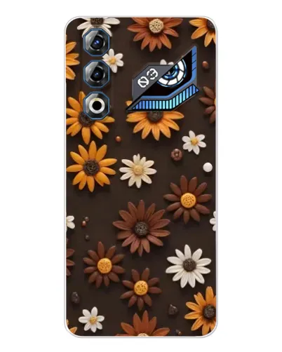 Чехол для ZTE Nubia Neo 3 GT с картинкой «Узор из маленьких подсолнухов» Чехол для ZTE Nubia Neo 3 GT с картинкой «Узор из маленьких подсолнухов»