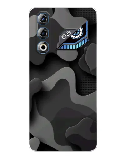 Чехол для ZTE Nubia Neo 3 GT с картинкой «Темный абстрактный камуфляж» Чехол для ZTE Nubia Neo 3 GT с картинкой «Темный абстрактный камуфляж»