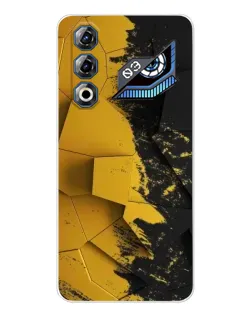 Чехол для ZTE Nubia Neo 3 GT с картинкой «Золотые осколки геометрии»