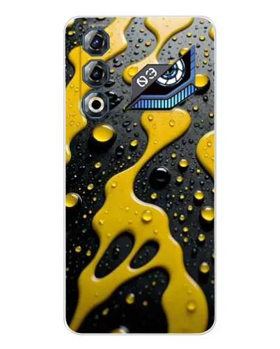Чехол для ZTE Nubia Neo 3 GT с картинкой «Жидкое желтое золото» Чехол для ZTE Nubia Neo 3 GT с картинкой «Жидкое желтое золото»