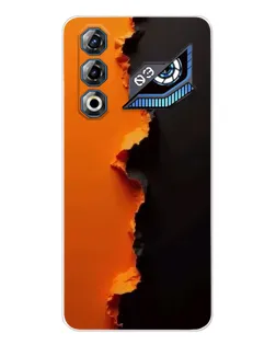 Чехол для ZTE Nubia Neo 3 GT с картинкой «Оранжевый разлом»