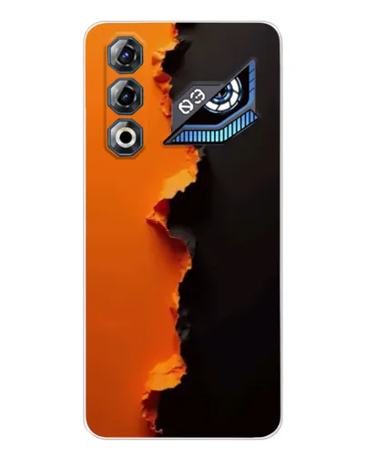 Чехол для ZTE Nubia Neo 3 GT с картинкой «Оранжевый разлом» Чехол для ZTE Nubia Neo 3 GT с картинкой «Оранжевый разлом»