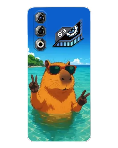 Чехол для ZTE Nubia Neo 3 GT с картинкой «Морская капибара» Чехол для ZTE Nubia Neo 3 GT с картинкой «Морская капибара»