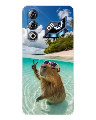 Чехол для ZTE Nubia Neo 3 GT с картинкой «Капибара на море» Чехол для ZTE Nubia Neo 3 GT с картинкой «Капибара на море»