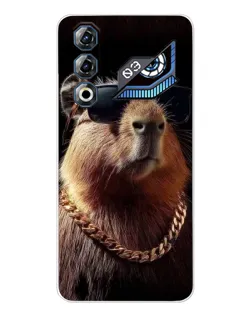 Чехол для ZTE Nubia Neo 3 GT с картинкой «Капибара золотая цепь» Чехол для ZTE Nubia Neo 3 GT с картинкой «Капибара золотая цепь»