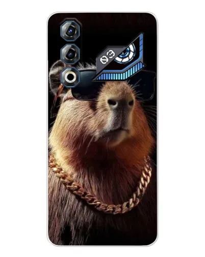 Чехол для ZTE Nubia Neo 3 GT с картинкой «Капибара золотая цепь» Чехол для ZTE Nubia Neo 3 GT с картинкой «Капибара золотая цепь»