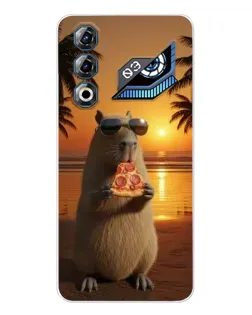 Чехол для ZTE Nubia Neo 3 GT с картинкой «Капибара с пиццей» Чехол для ZTE Nubia Neo 3 GT с картинкой «Капибара с пиццей»