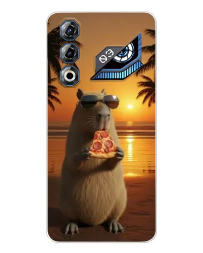 Чехол для ZTE Nubia Neo 3 GT с картинкой «Капибара с пиццей» Чехол для ZTE Nubia Neo 3 GT с картинкой «Капибара с пиццей»