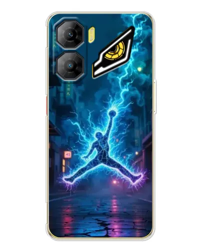 Чехол для ZTE Nubia Neo 3 с картинкой «Jordan Gold Jumpman» Чехол для ZTE Nubia Neo 3 с картинкой «Jordan Gold Jumpman»