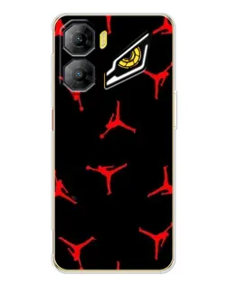 Чехол для ZTE Nubia Neo 3 с картинкой «Jordan Red Pattern»